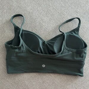 lululemon athletica Dark Green Sports Bra